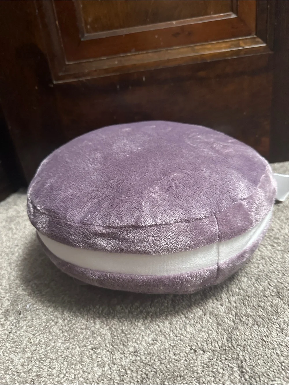 Macaron Shaped Throw Pillow